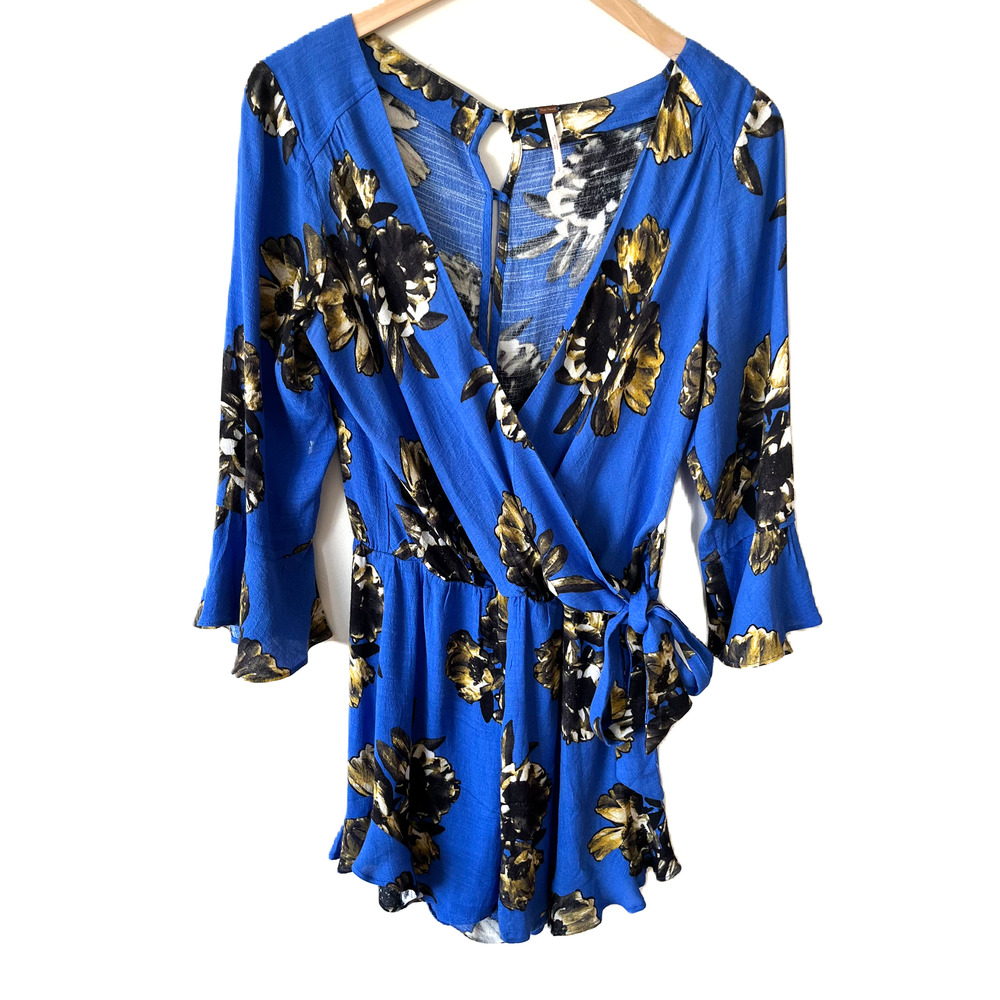 Free People Floral Romper- Small